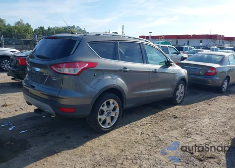 2014 Ford Escape Titanium from USA, damaged, VIN 1FMCU9JX0EUC15553